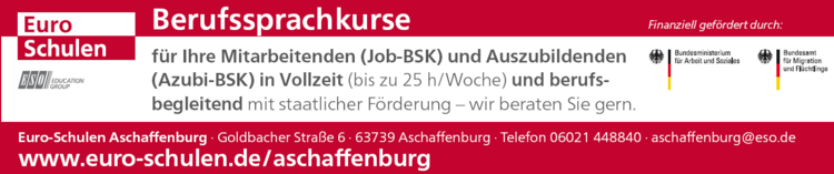 Firmenangebot: Berufsbezogene Sprachkurse für Auszubildende und Mitarbeiter*innen