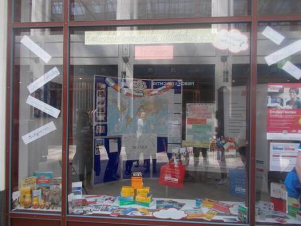 Projekt: Schaufenstergestaltung