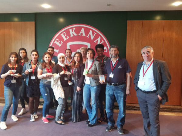 Betriebsbesichtigung bei Teekanne in Düsseldorf