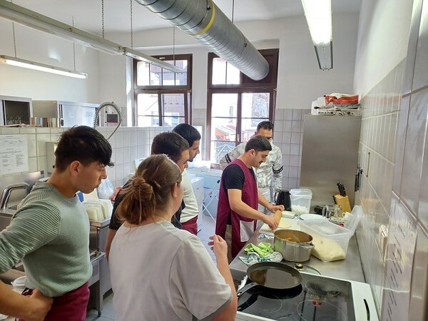 Erfolgreiche Projektwoche für Flüchtlinge