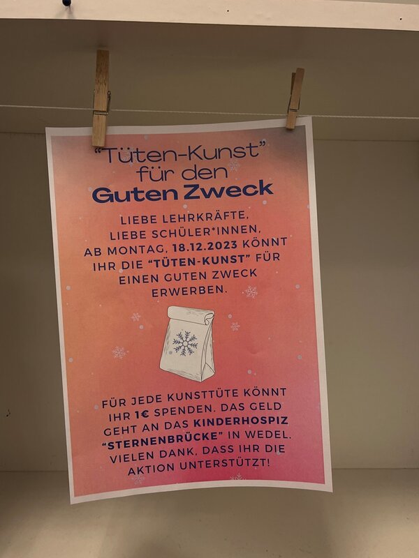 Kreative Spendenaktion: „Tüten-Kunst“ für den guten Zweck