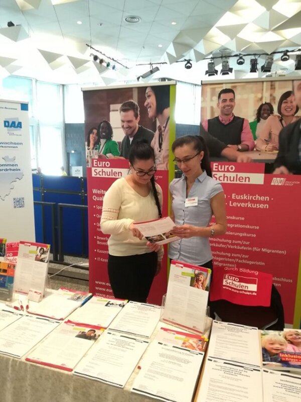 Euro-Schulen Leverkusen auf der Weiterbildungsbörse