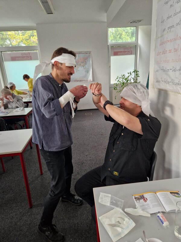 Erste Hilfe Kurs für unsere Mitarbeitenden