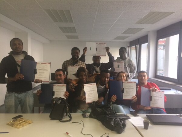 "Auf Wiedersehen!" – Verabschiedung der PerF-3-Teilnehmer