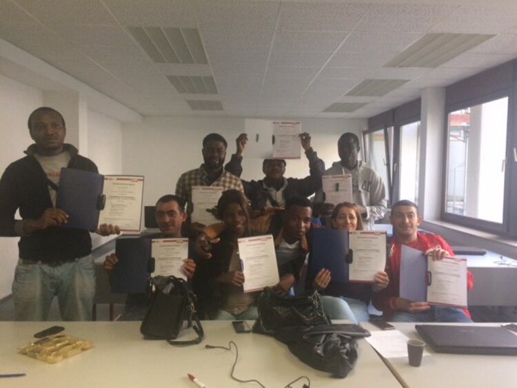 "Auf Wiedersehen!" – Verabschiedung der PerF-3-Teilnehmer