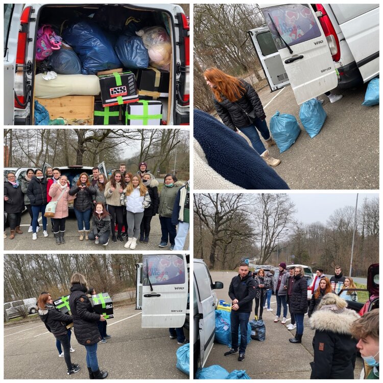 Wir sammeln Spenden für Geflüchtete