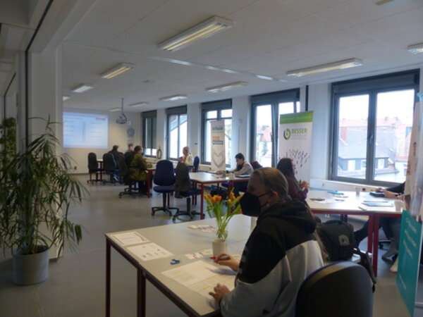 Job-Speed-Dating in unserer Aula