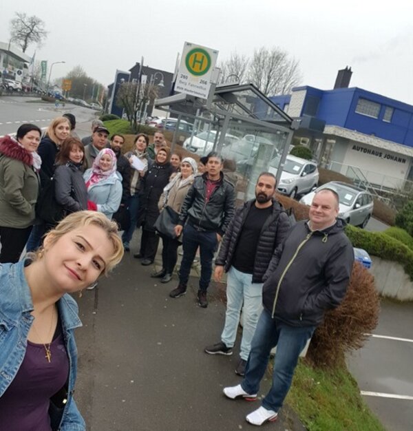 Exkursion der Leverkusener Integrationskurse