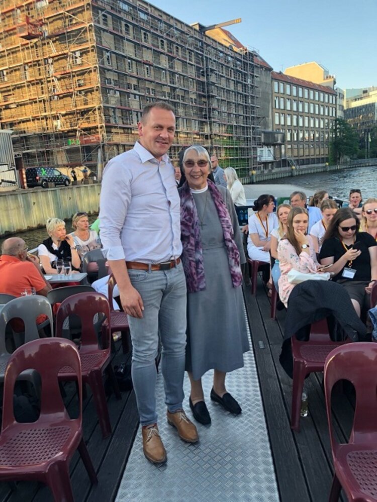 Eine Koryphäe im Pflegebereich