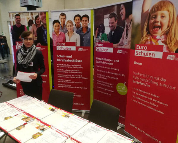 Euro-Schulen Bonn auf der Qualifizierungsbörse