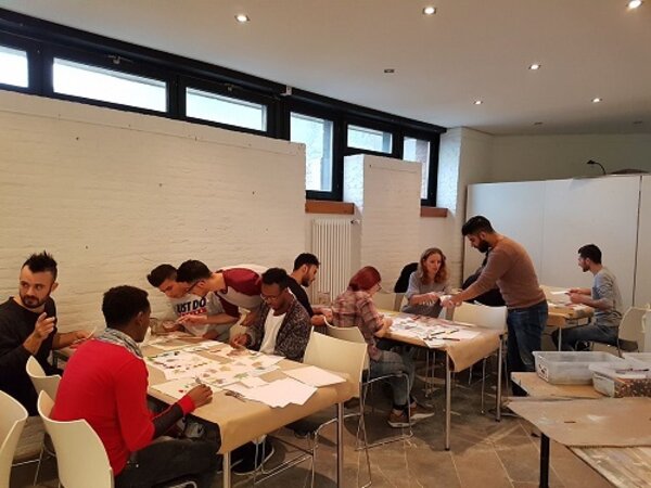 Ausflug zur Internationalen Kunstakademie Heimbach