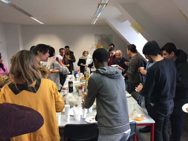 Verabschiedung der ersten KompAS-Kurse in Leverkusen