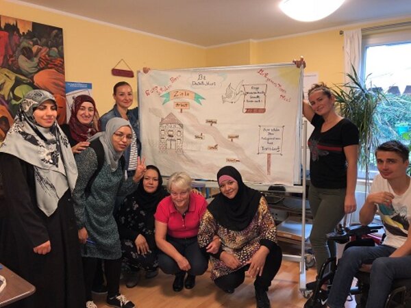 Teilnahme an interreligiösem Kunstprojekt