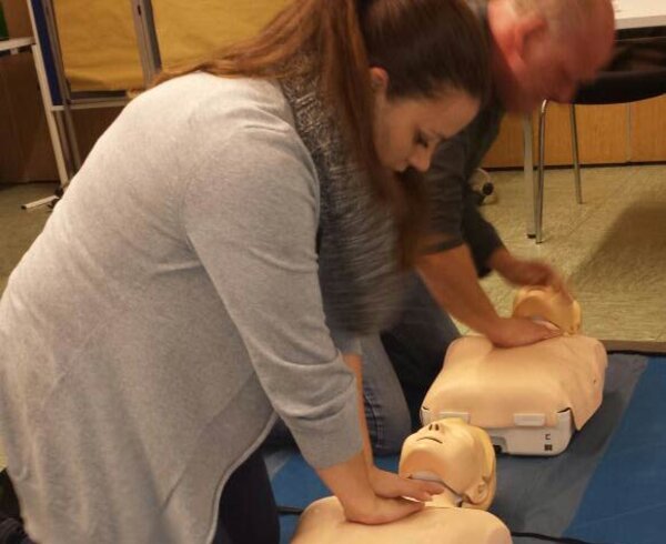 In Erster Hilfe geschult