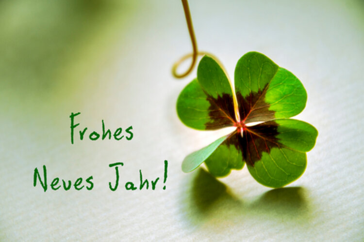 Die besten Wünsche für einen guten Start