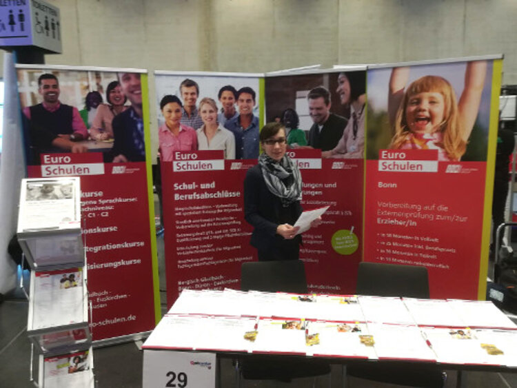 Euro-Schulen Bonn auf der Qualifizierungsbörse