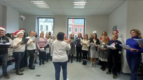 Weihnachtsfeier unserer Sprachkurse