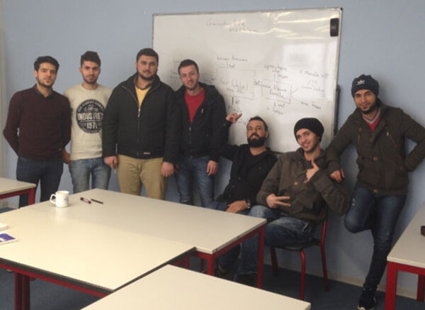 Unterstützung für Flüchtlinge