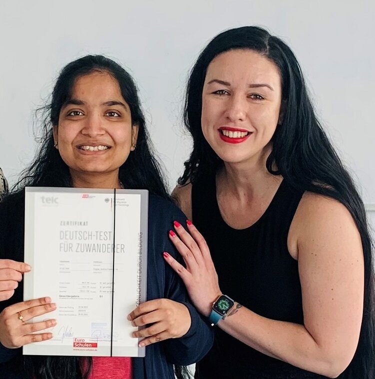 Prüfungen erfolgreich gemeistert