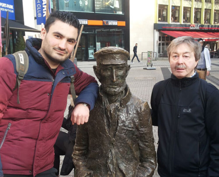 Stadtexkursion zum Kennenlernen der neuen Heimat