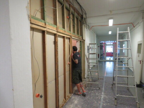 Durchbruch in den Sommerferien