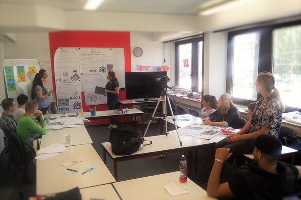 Projektwoche im Integrationskurs