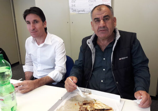 Abschlussfeier des Alphabetisierungskurses