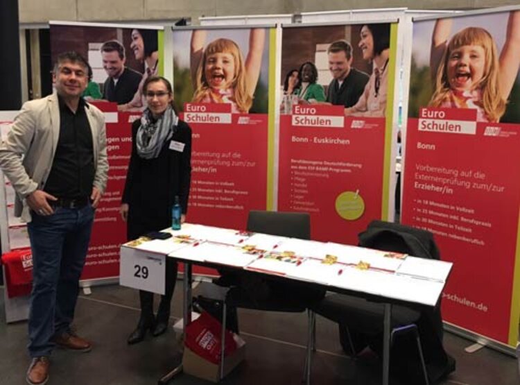 Euro-Schulen Bonn auf der Qualifizierungsbörse