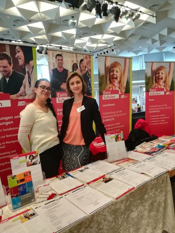 Euro-Schulen Leverkusen auf der Weiterbildungsbörse
