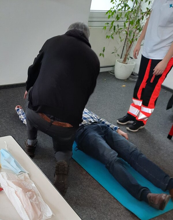 Erste Hilfe Kurs für unsere Mitarbeitenden