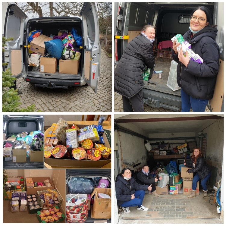 Wir sammeln Spenden für Geflüchtete
