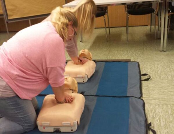 In Erster Hilfe geschult