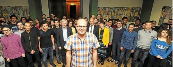 Ehrung eines Mitarbeiters der Euro-Schulen Erfurt