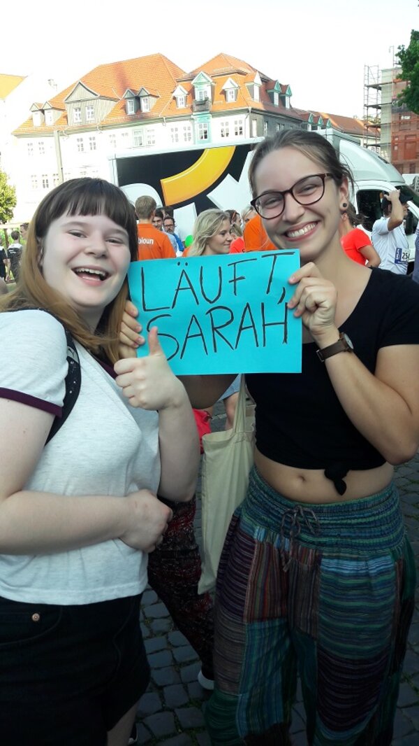 Zusammen aktiv – Teilnahme am 10. Thüringer Unternehmenslauf