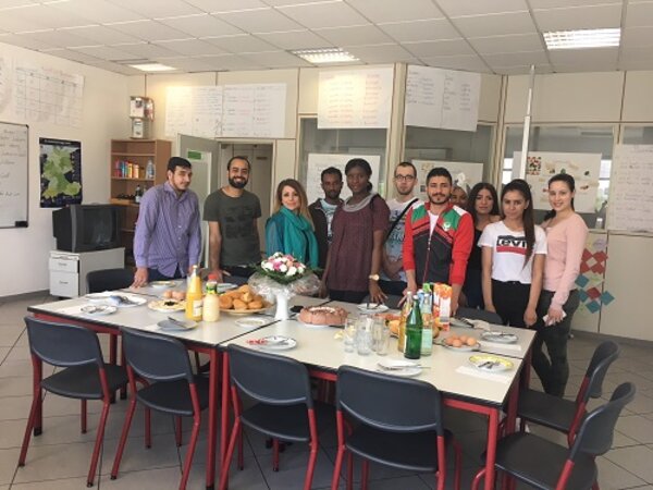 Abschlussfrühstück des Jugendintegrationskurses