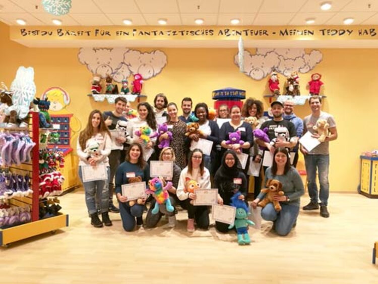 Teddybären für den guten Zweck