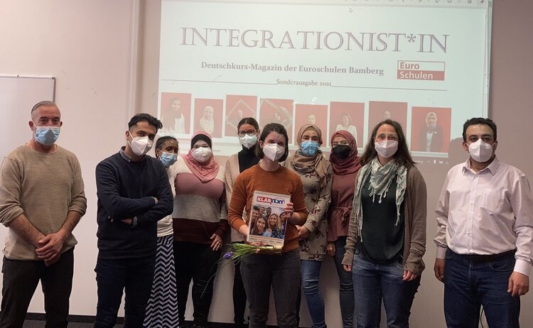 Redakteurin besucht das „Integrationist*in“-Team