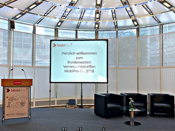 Erfahrungsaustausch in Berlin