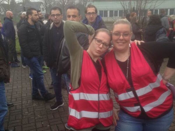 Brandschutzübung an den Euro-Schulen