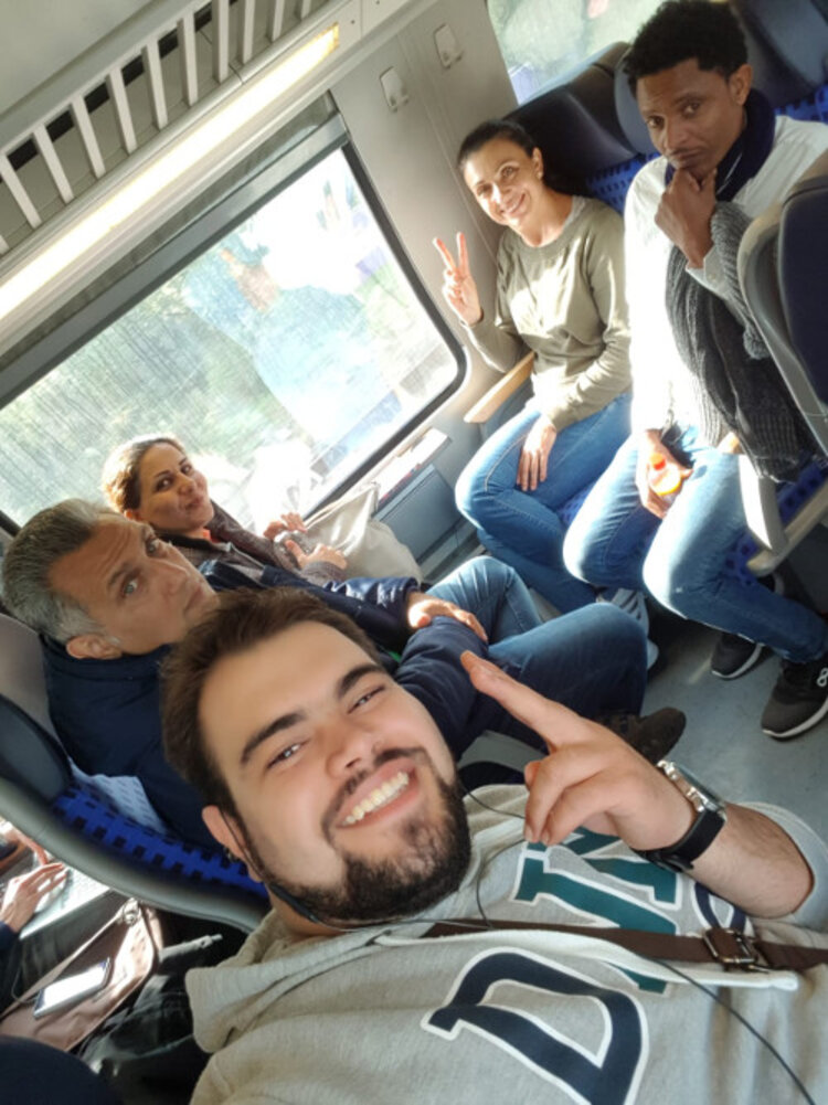 Ausflug des Integrationskurses nach Aachen