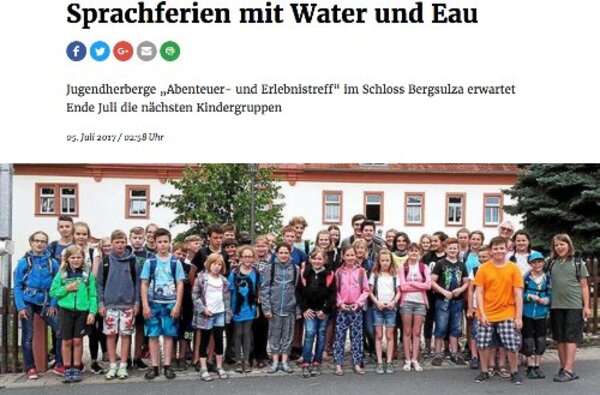 Englische und französische Sprachferien