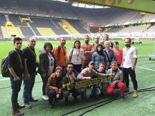 Ausflug in die Welt des Fussballs