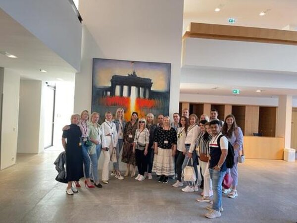 Exkursion in den Hessischen Landtag