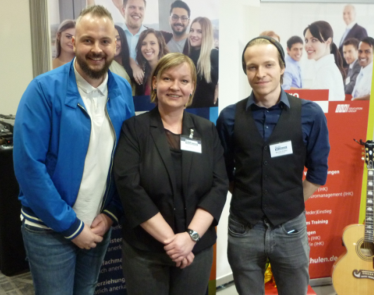 Im "Sofa Talk" auf der Messe