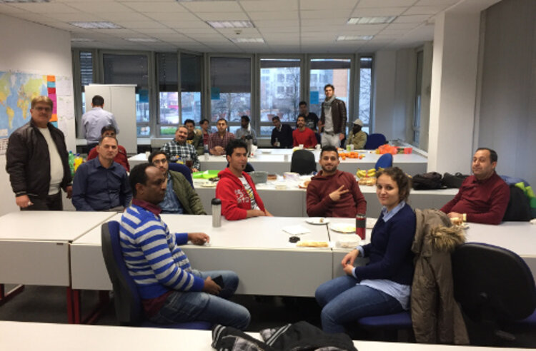 Weihnachtsfeier der KompAS-Integrationskurse