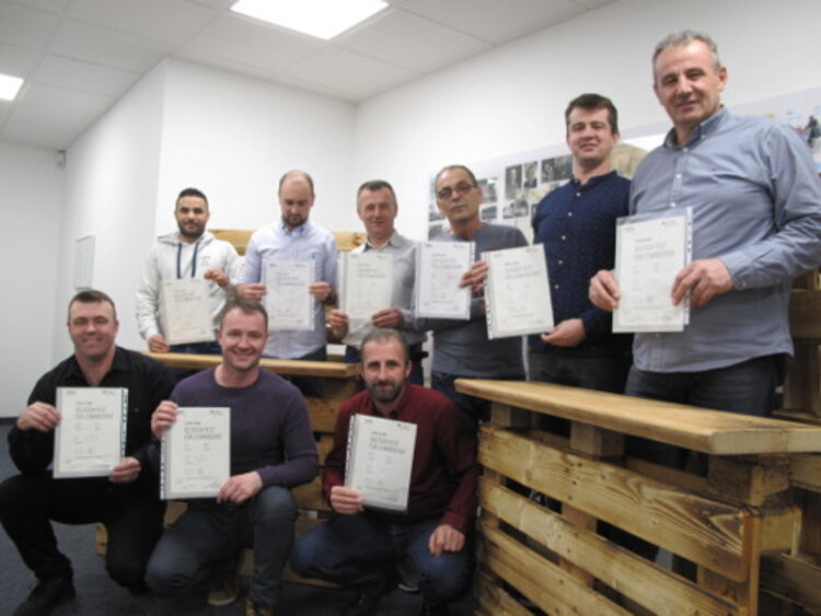 Bestandene DTZ-Prüfung des Abendkurses