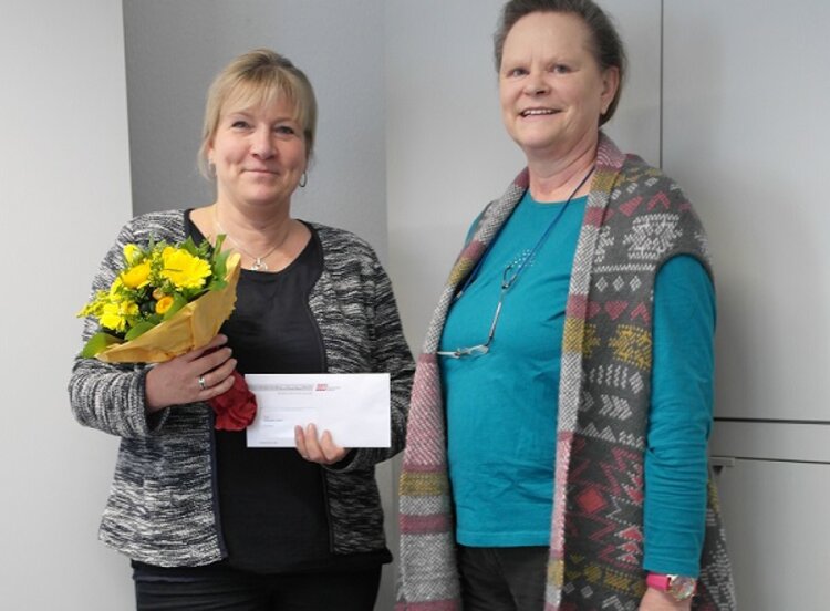 Glückwunsch zum zehnjährigen Dienstjubiläum