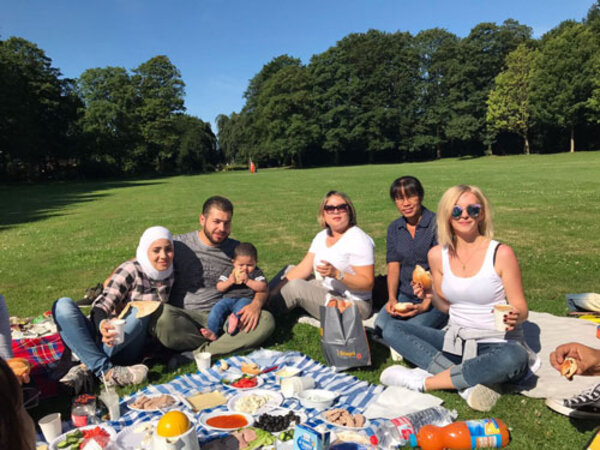 Unterricht im Freien