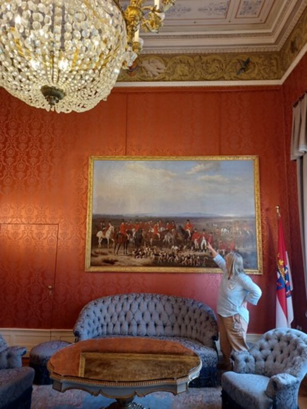 Exkursion in den Hessischen Landtag