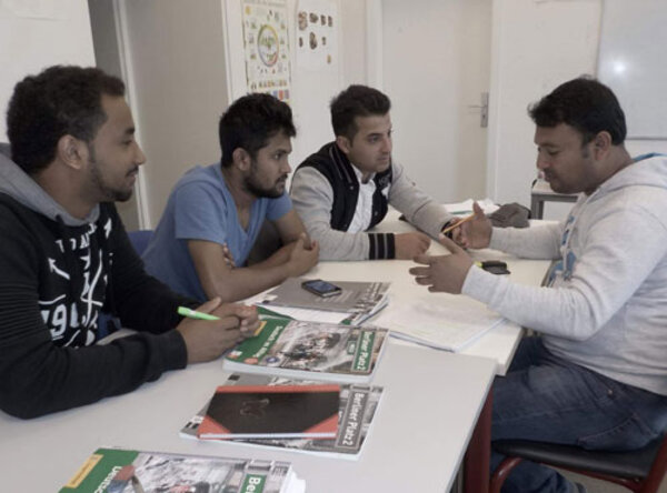 Alltag im Deutschkurs